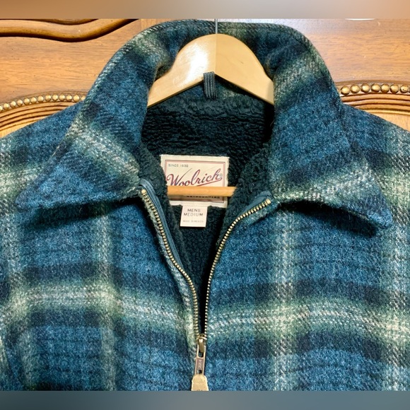 Woolrich Men’s Size Medium Wool Jacket - Picture 2 of 11